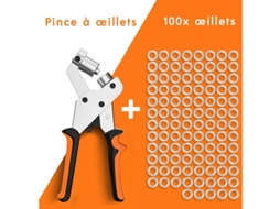 Alicate Para Ilhós Com 100 De 10 Mm, Esforço Mínimo -aquaforge