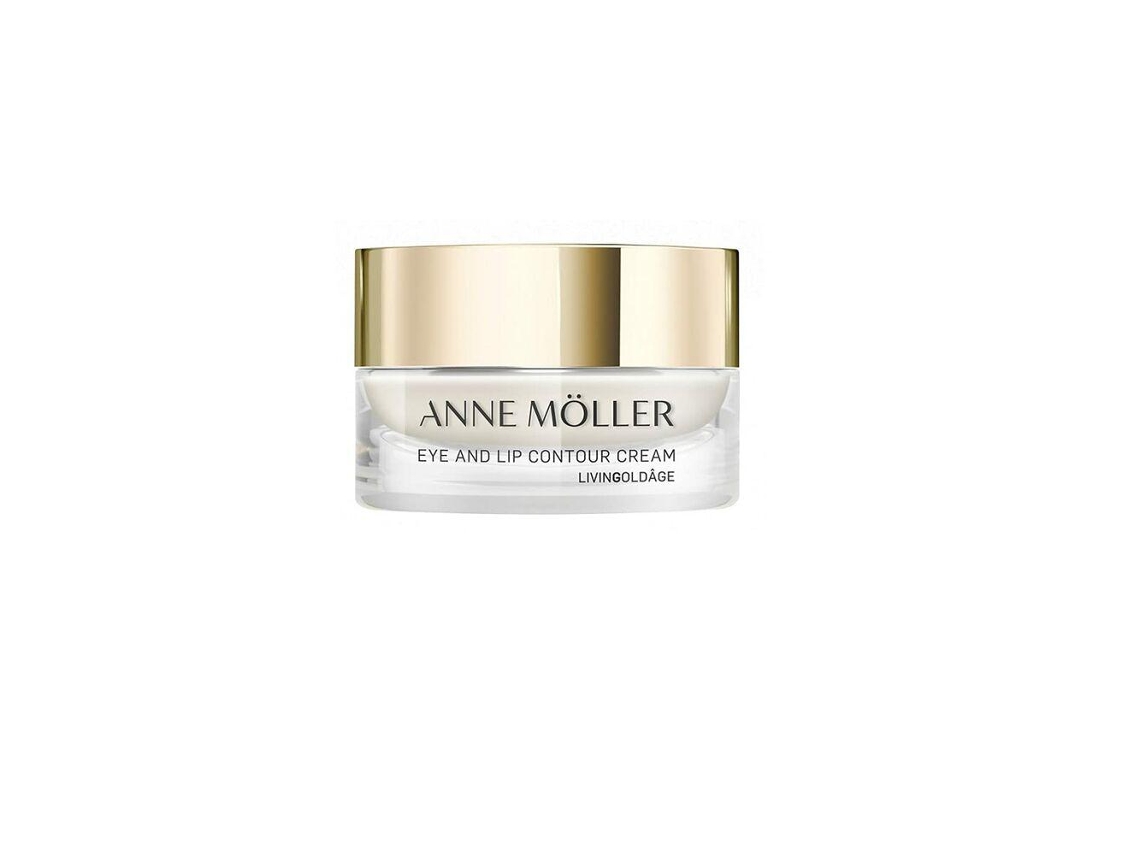 Creme Antienvelhecimento para O Contorno de Olhos e Lábios Living Old Age Anne Möller 15 Ml