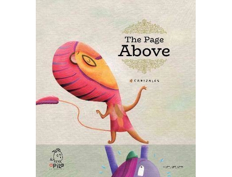 Livro The Page Above de Canizales (Inglês)
