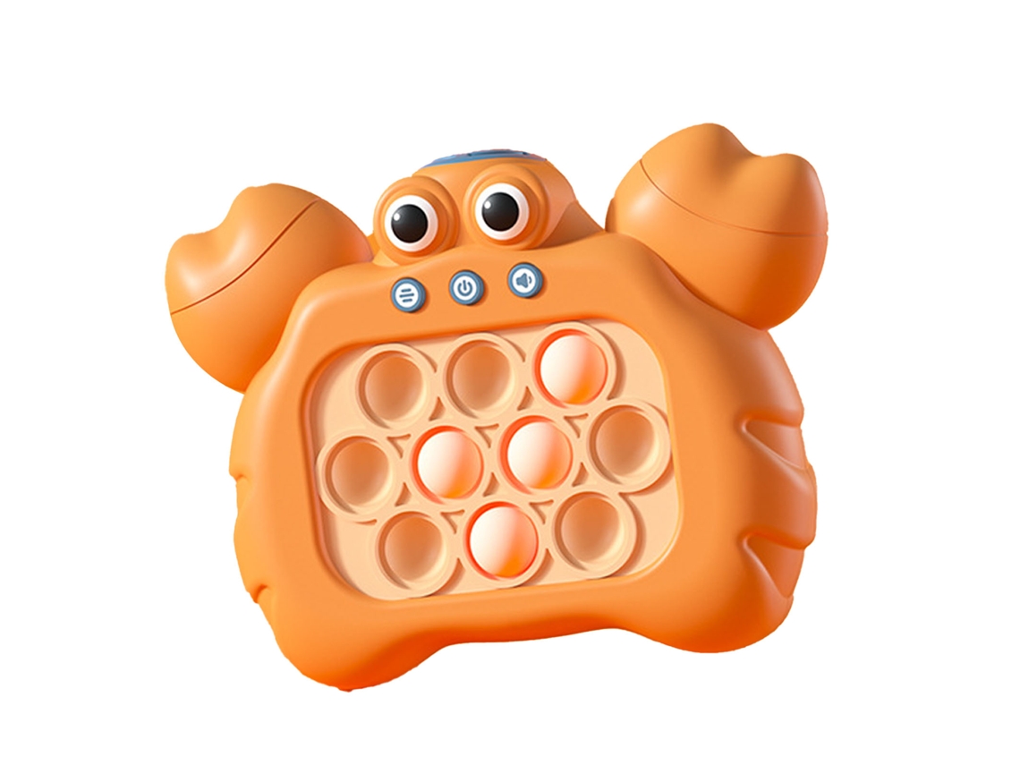 Primerox brinquedo de Fidget Sensorial Portátil Máquina de Quebra cabeça para Alivio de Estresse Laranja