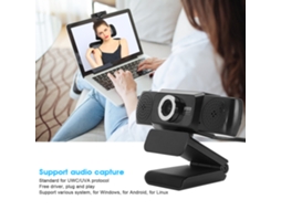 Webcam Usb 1080p Para Pc Full Hd Com Driver Gratuito, Câmera De Computador, Rádio, Gravação De Vídeo Para Chip Hisilicon Brilvibera