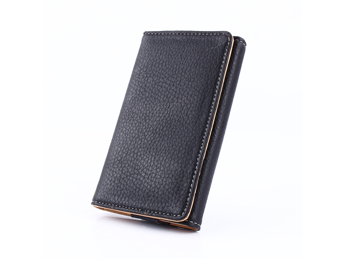 Capa Carteira LAXISCREED para Apple Iphone Preto