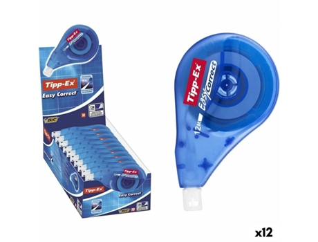Fita Corretora TIPP-EX Easy Correct 12 m 4,2 mm (12 Unidades)