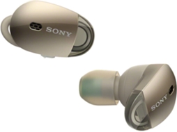 Auriculares Bluetooth True Wireless SONY Wf1000Xn (In Ear - Microfone - Noise Canceling - Bege) — In Ear | Microfone | Noise Cancelling | Atende chamadas