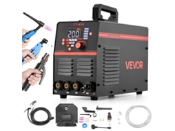 Máquina De Soldadura Combinada 3 Em 1 Corte/tig/mma Com Função 2t/4t Pa/pt Vevor