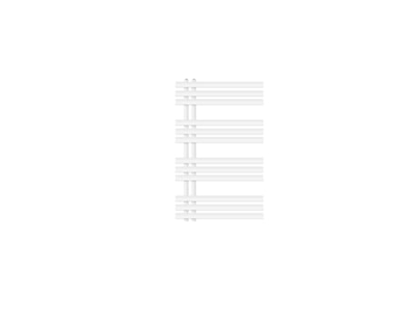 Radiador de Toalha de Banheiro 60X100 Cm Design de Painel de Fogão Aquecedor Branco LUXEBATH