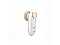 Mini Massageador Facial e de Cabeça com Terapia Calor, Recarregável Via Usb c, 3 Modos GOKOCO (branco)