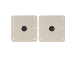 2pcs Base de Assento de Barco Rotativa 7x7 Polegadas S/MARCA