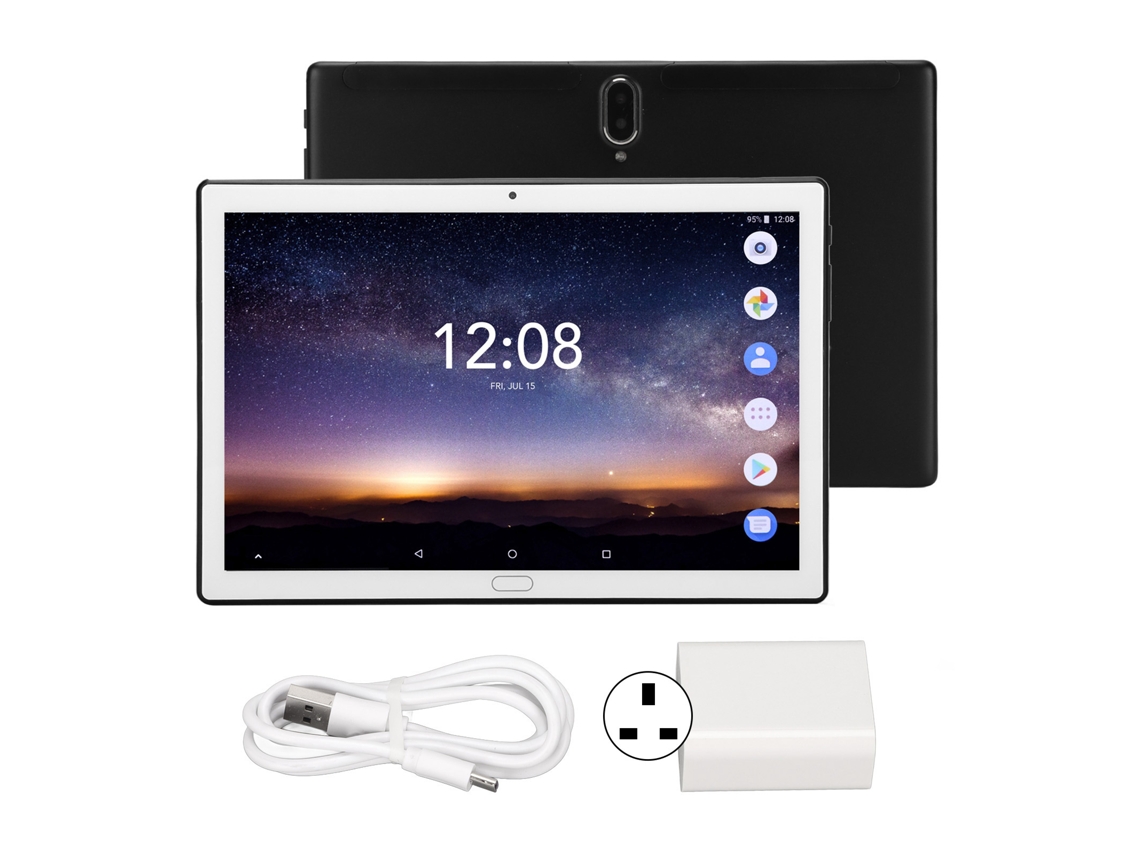 Tablet Hd De 10,1 Polegadas Com Dupla Entrada De Cartão Sim Para Estudos Other