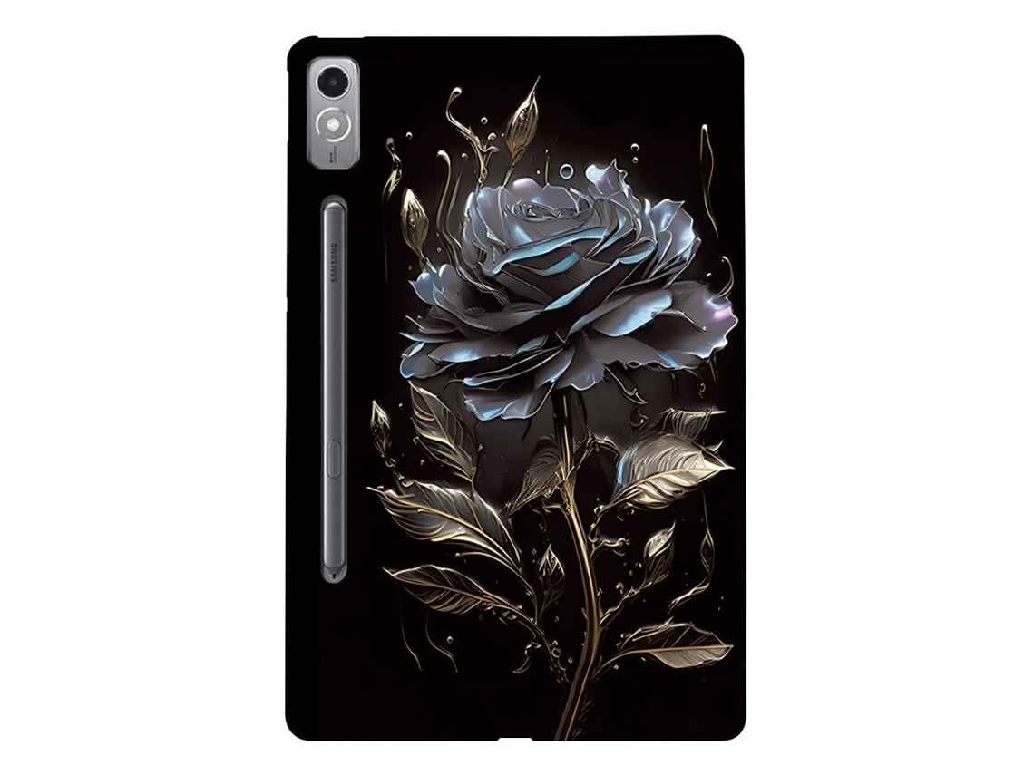 Capa Protetora Fina E Flexível Para Tablet Lenovo Tab P12 Com Estampa. Tuotuo