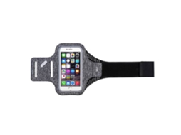 Braçadeira Esportiva Universal Para Smartphone De 4,7" - Cinza
