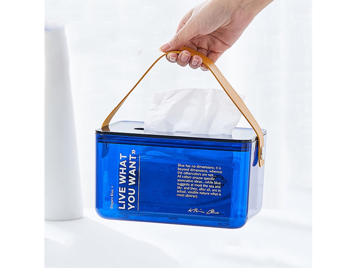 Caixa De Lenços Pet Transparente, Dispensador De Lenços Faciais Quadrado, Suporte De Bancada Aquaforge