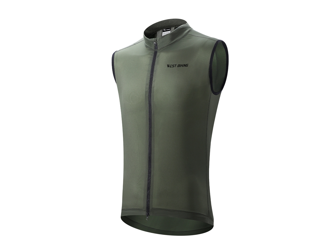 Colete Ciclismo Verão Leve Impermeável Poliéster+nylon