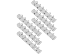 Conjunto De 6 Argolas Metálicas A7 Homoyoyo Para Planners Diy, Mecanismo De 6 Furos, Clipe Metálico De 2cm, Kit De