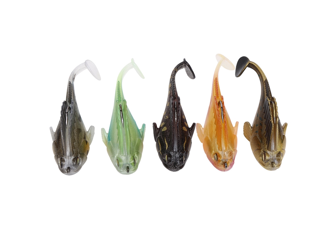 Isca Artificial Peixe Macio para Pesca Mar/fresh
