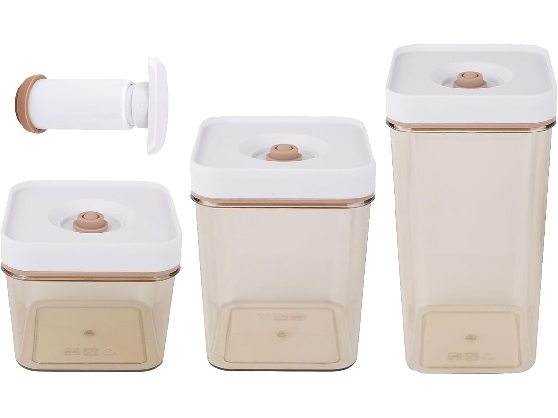 Recipiente Hermético Para Armazenamento De Alimentos Na Cozinha, Ideal Para Frutas, Legumes E Carnes