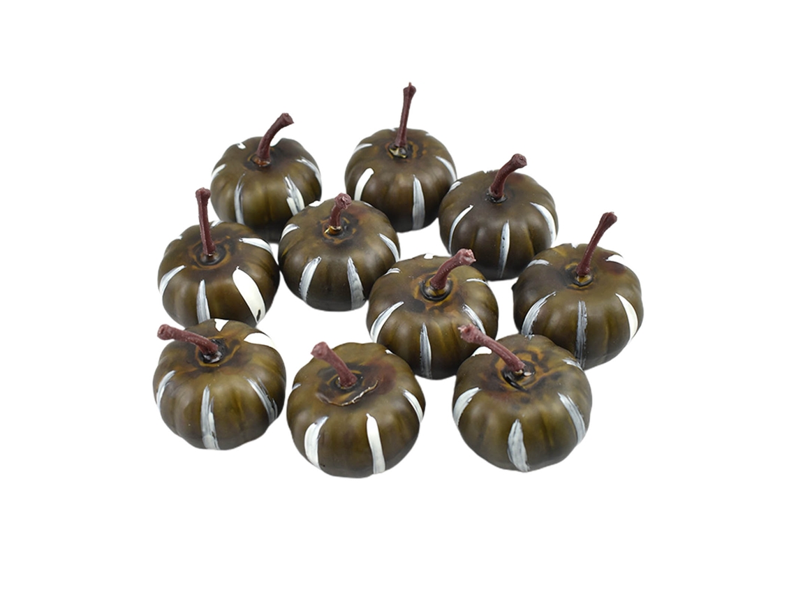 Laxiscreed Simulador Mini Com 7 Cores, Folhas Mistas E Abóbora Pequena Para Artesanato