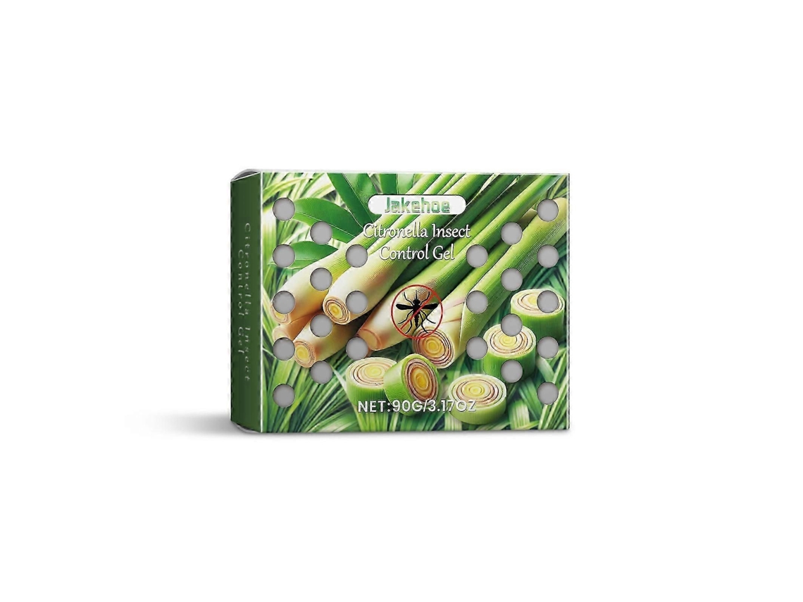 Caixa De Gel Repelente Mosquitos Com Citronela Para Uso Diário Em Casa. À Base Plantas.