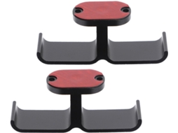 Suporte para Fones de Ouvido de Alumínio com 4 Peças, Gancho para Jogos Embaixo da Mesa. SFUSHOS