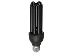 Lâmpada fluorescente compacta UV 2026 E27 de 40 W para detecção de luz ultravioleta.