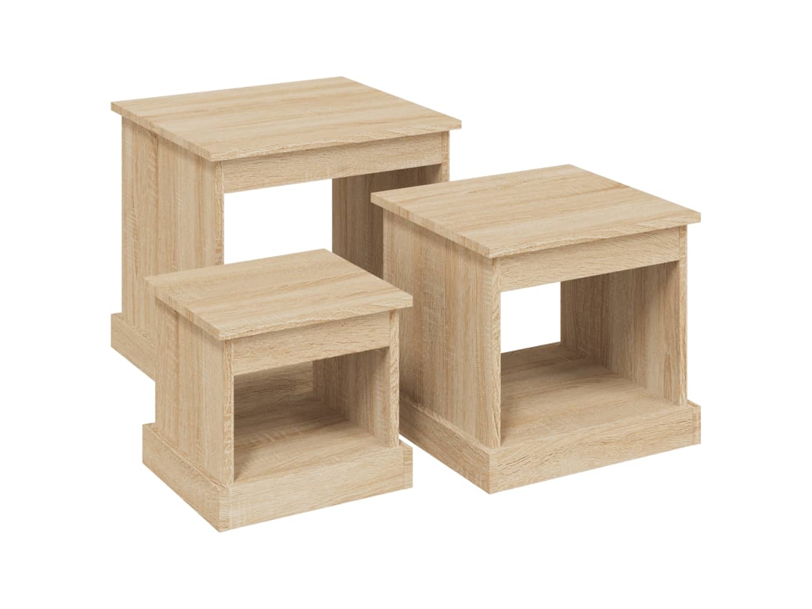 Coffee Table, Coffee Tables Vidaxl Marrom Madeira Processada (n/a)