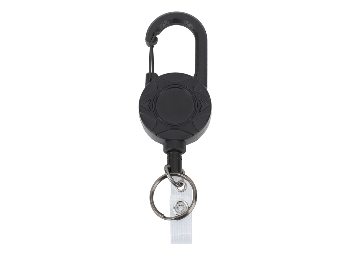 Aro Retrátil Inox Chave Badge Porta identidade