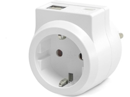 Adaptador Shuko GARZA 2 USB + USB-C (Outlet Caixa Aberta )