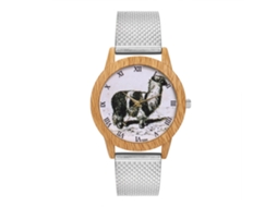 Reloj De Pulsera Analógico De Aleación De Moda Y Ocio Con Cuarzo T234-f Plata