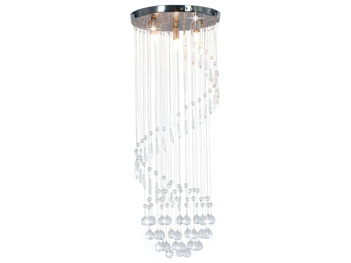 Ceiling Lamp, Ceiling Lamps Vidaxl Prateado Metal