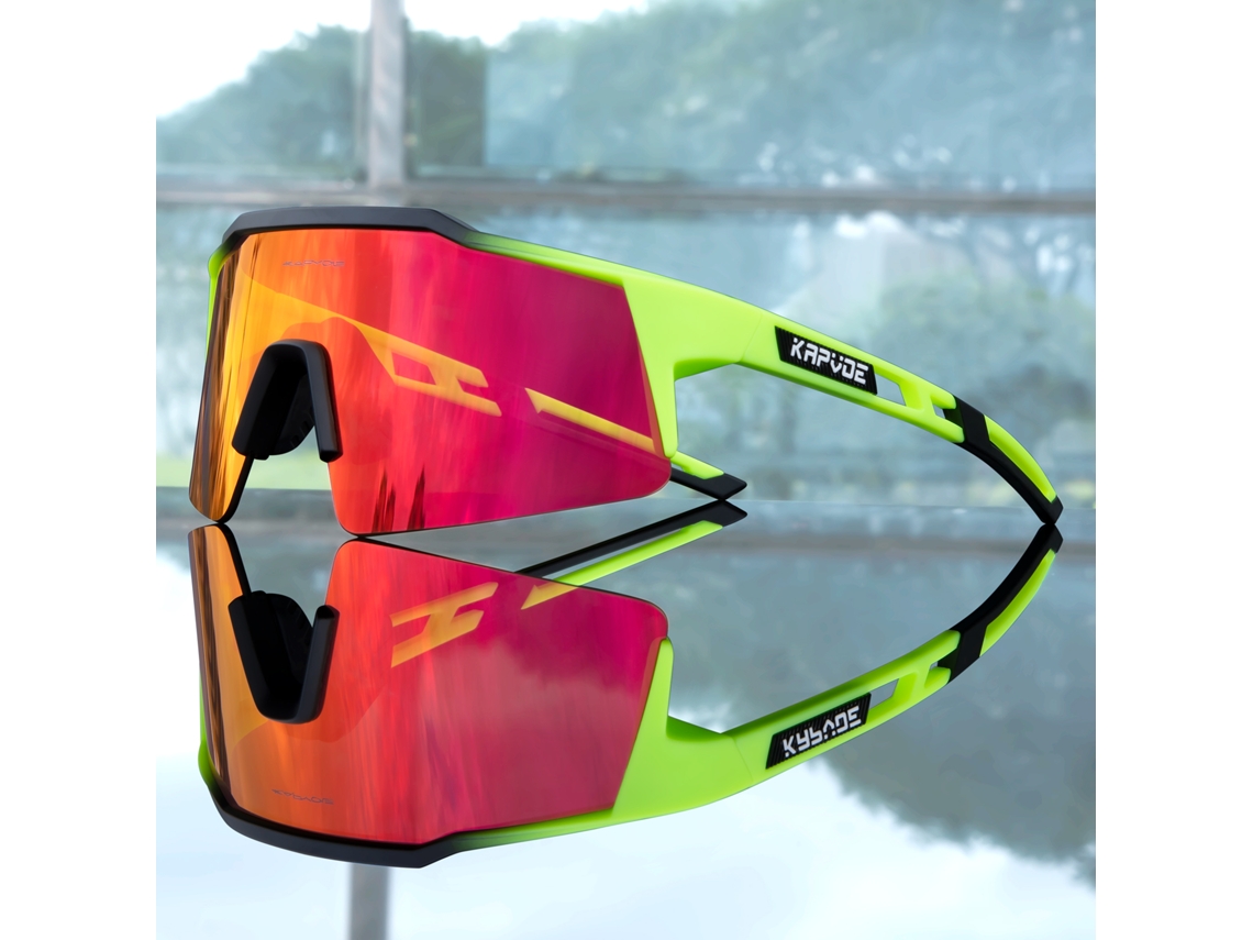 (estilo 9) Óculos De Ciclismo, Lentes De Polímero Preto Com Proteção Uv400, Armação Em Tr-90.