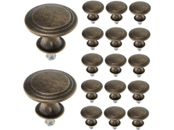 Coheali Conjunto De 24-puxadores Vintage Em Liga Zinco Para Armários Cozinha, Instalação Com Furos E Design Elegante