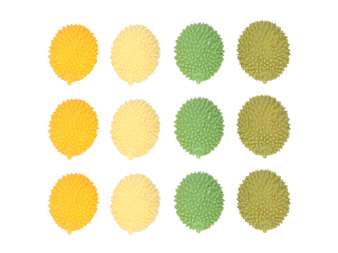 Mali 12pcs Conjunto de Bolas Anti estresse em Forma de Durian para Alivio de Estresse e Sensorial