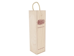 Eyf caixa de Vinho Tinto Madeira Portátil Decorativa Armazenamento Presente Elegante
