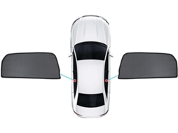 Tapete Automotivo para Janelas Dianteiras e Traseiras de Carros Nissan Altima e Teana L33 2013 2018 Proteção