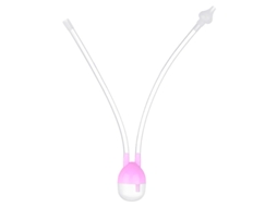 Aspirador Nasal Para Bebês, Limpador De Muco Nasal Para Bebês, Cânula Antirretorno, Aspirador Nasal Manual-rosa