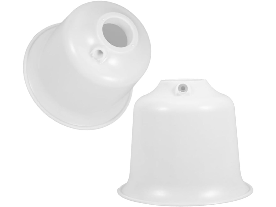 Capa Protetora De Plástico Branco Para Ventilador Teto.