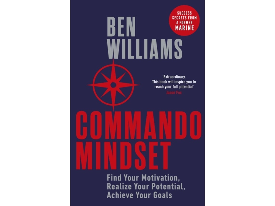 Livro Commando Mindset de Ben Williams (Inglês)