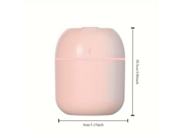 Lurelia Humidificador Ultrassónico Usb 220 Ml, 2 Modos Para Casa, Escritório E Automóvel