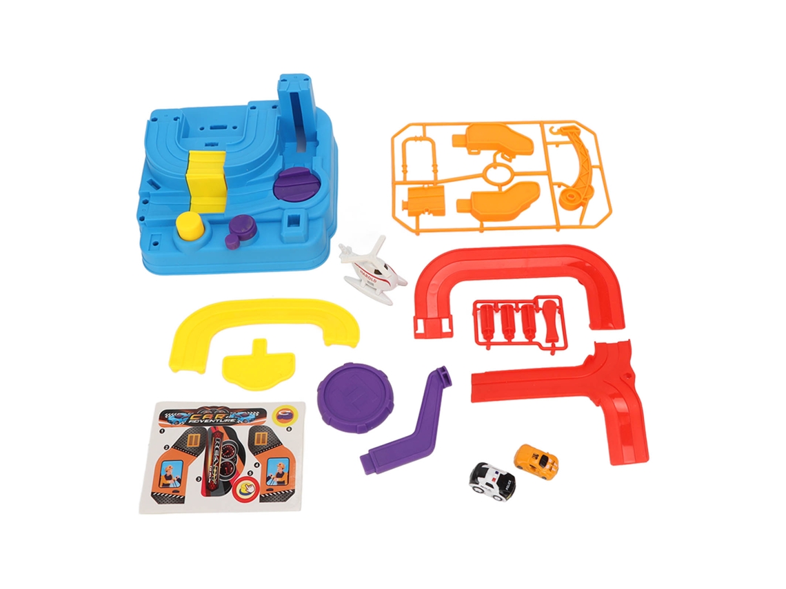 Mali brinquedo de Aventura de Carro com Pista Educativa Diy para Crianças 3 Anos e Acima