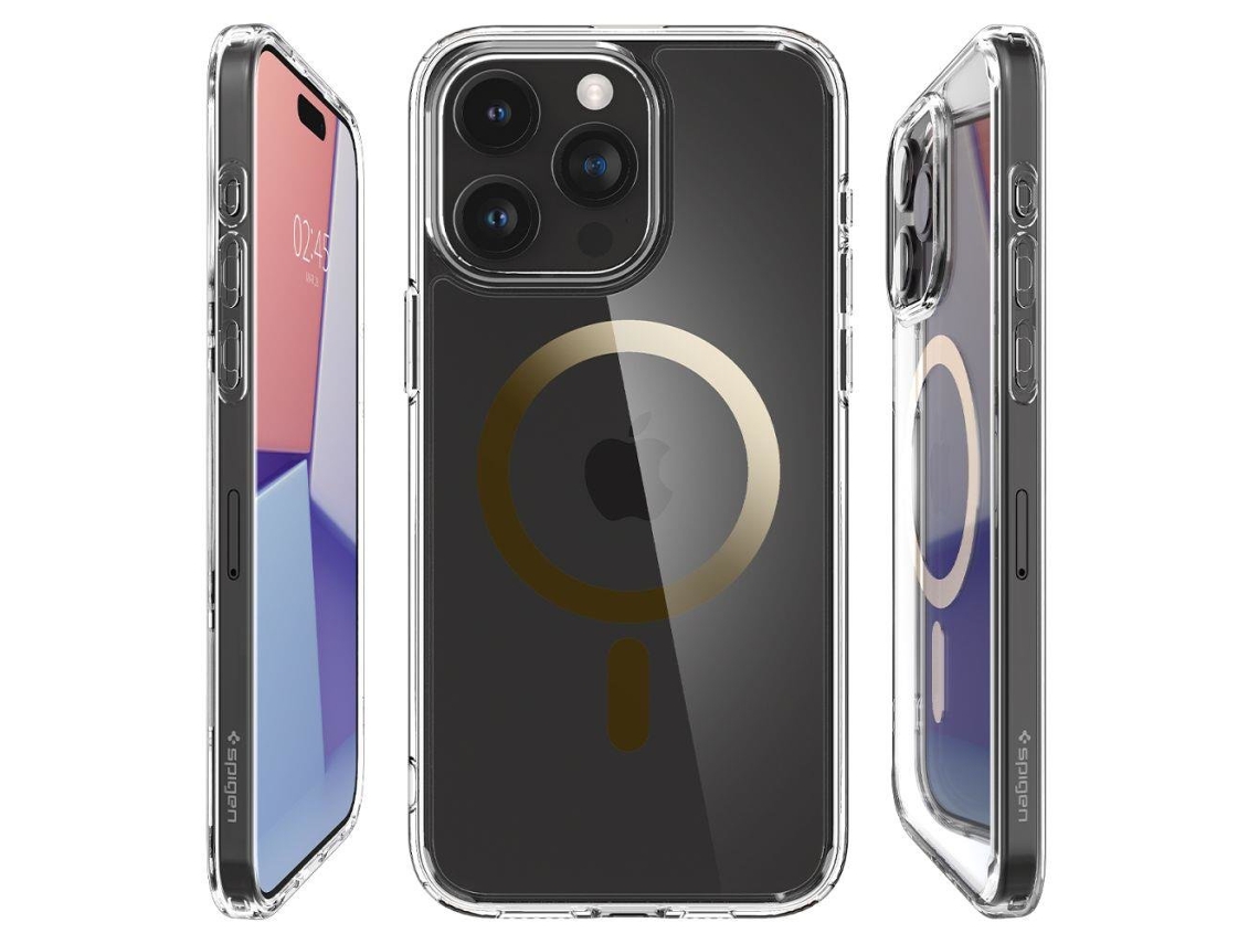 Capa Spigen Ultra Hybrid Mag Para Iphone 15 Pro Max Com Proteção Magsafe
