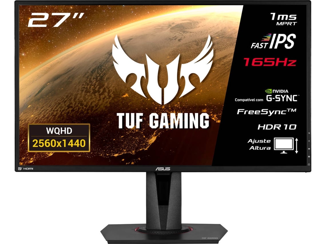 Monitor ASUS TUF Gaming VG27AQ (27'' - 165 Hz - 1 ms - G-Sync)