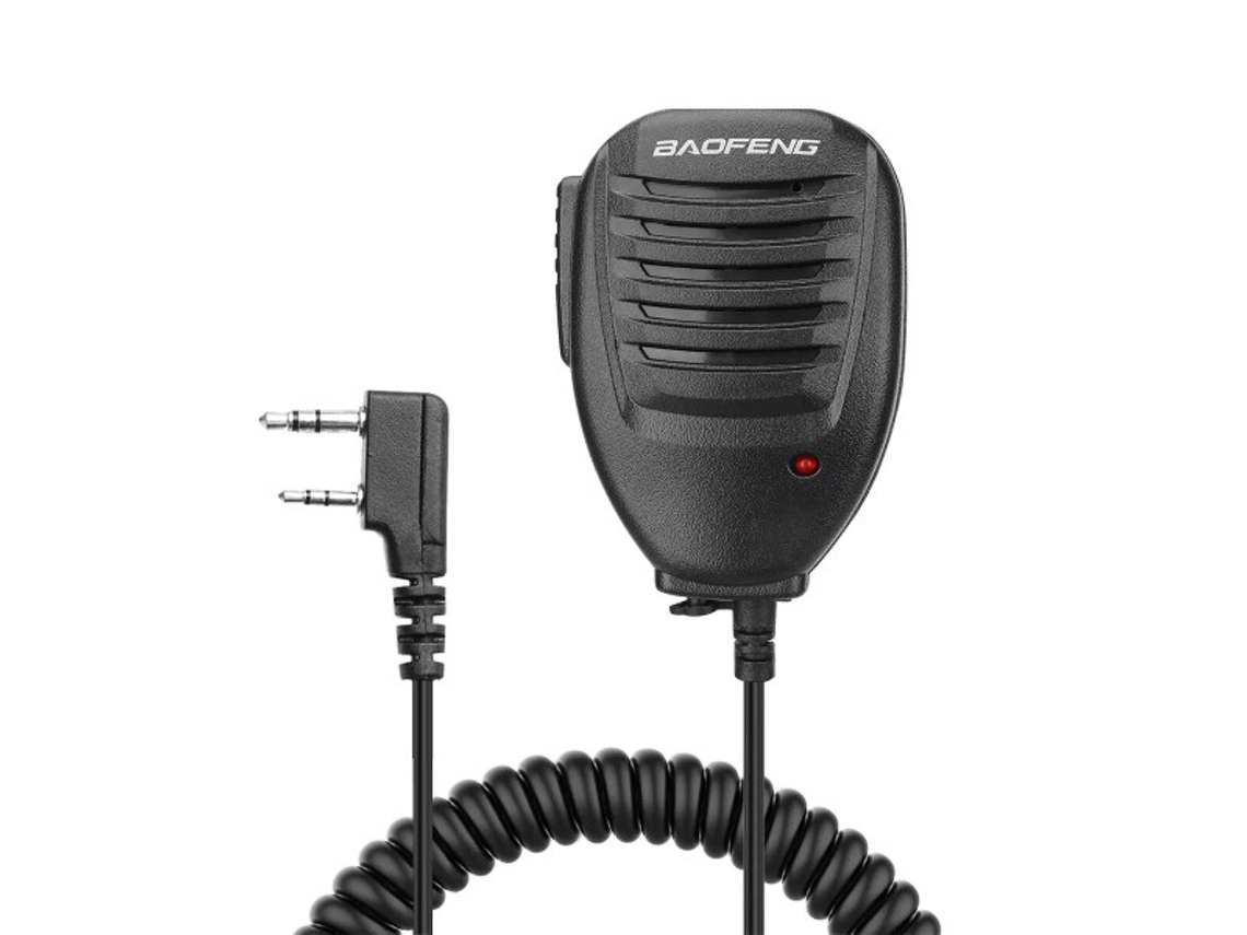 Microfone de ombro profissional com alta fidelidade para walkie-talkie-aquaforge