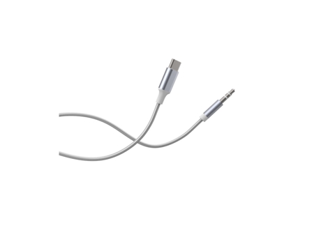 Cabo Áudio Usb-c Tomada Force Power Branco