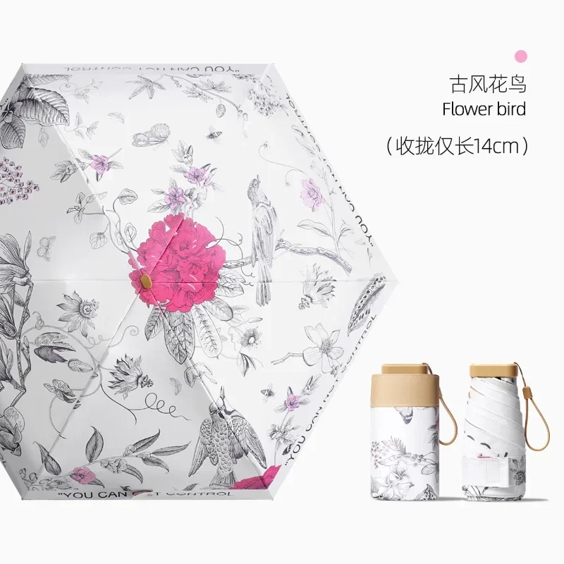 Mini Guarda chuva de Bolso com Proteção UV MDUG