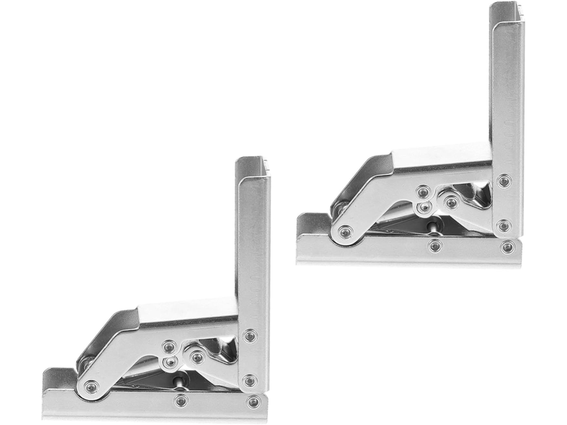 Dobradiças Dobráveis Para Armários (2 Peças), Ocultas Portas De