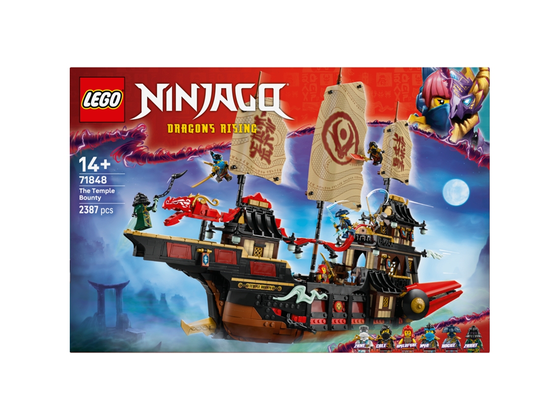 LEGO Ninjago: O Navio Pirata do Templo - 71848