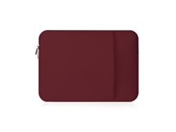 Capa Protetora Para Laptop De 11 Polegadas, Acolchoada E Macia, Com Zíper, Bolsa Para Computador Claret Slowmoose