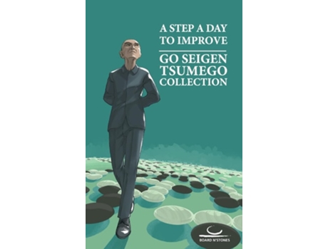 Livro A Step A Day To Improve Go Seigen Tsumego Collection de Seigen Go (Inglês)
