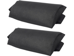 Encosto de Cabeça Ergonômico para Cadeira Escritório, Reutilizável, em Espuma Viscoelástica, CHABERLU
