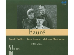 CD Walker,Sarah/Krause,Tom/Martineau,Malcolm - Mélodies (4CDs)